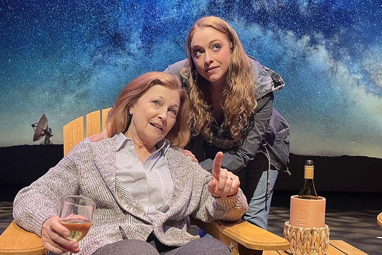 Laura Turnbull and Mallory Newbrough as mother and daughter in the Actors' Playhouse Production of 