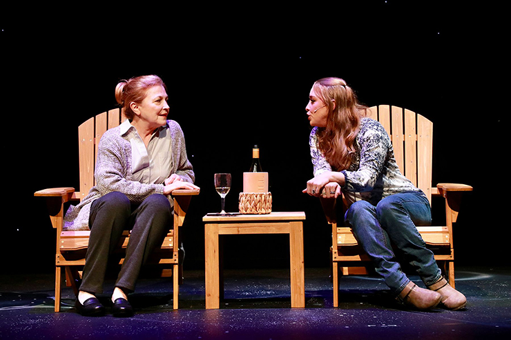 Laura Turnbull and Mallory Newbrough are mother and daughter in Lela Elam in Sean Grennan's 