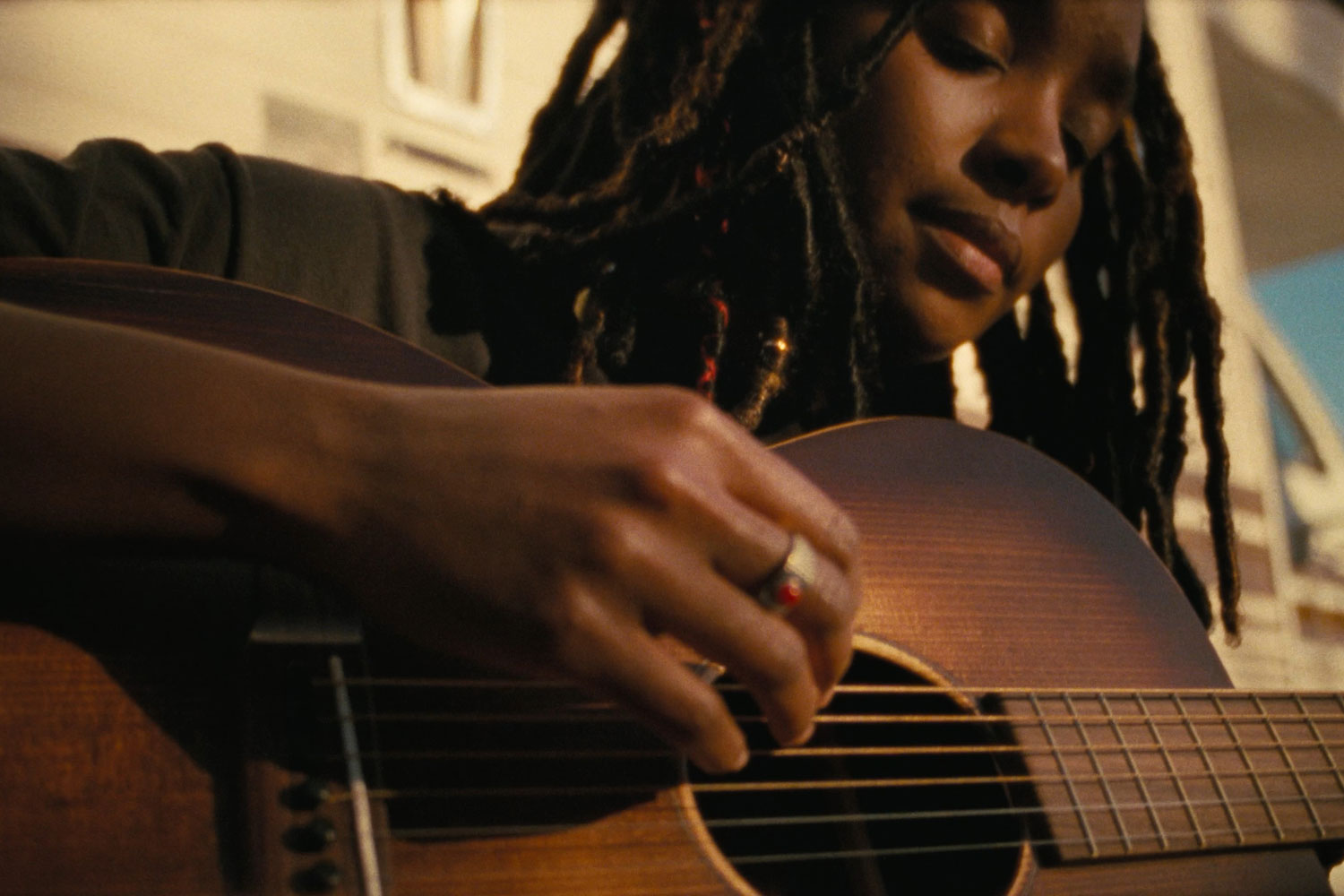 KiKi Layne as Dandelion in a scene from 