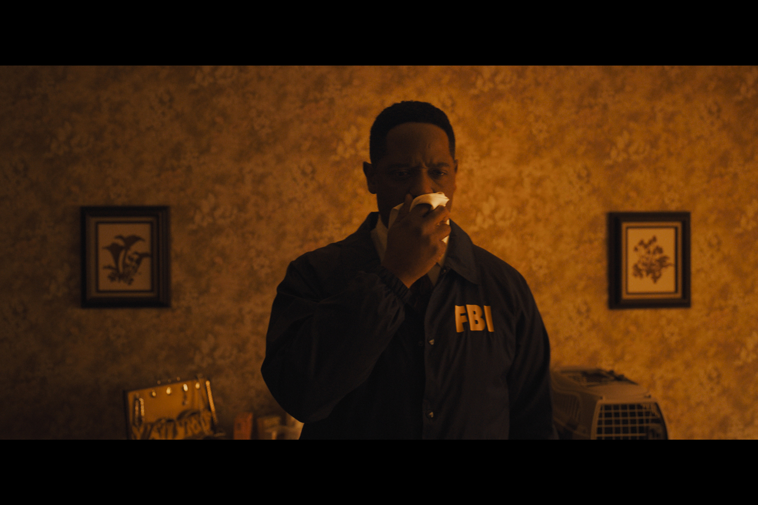 Blair Underwood as Agent Carter in a scene from 