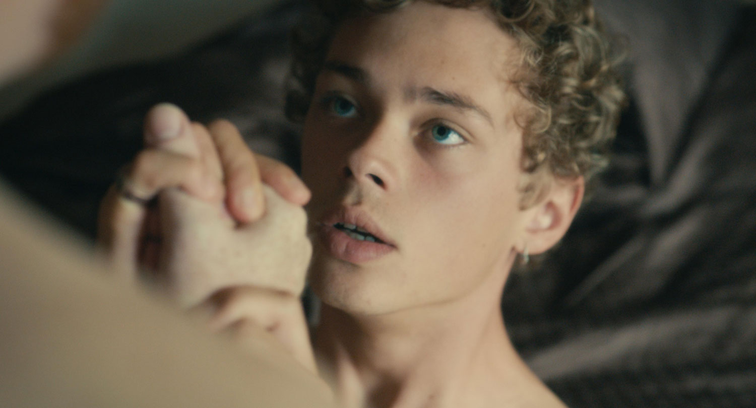 Noa Risbro Hjerrild as Tobias in a scene from 