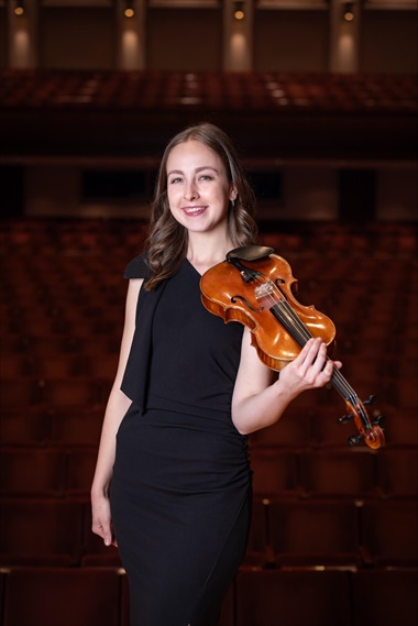 Violinist Allison Smith will perform with cellist Alexander Wu in 