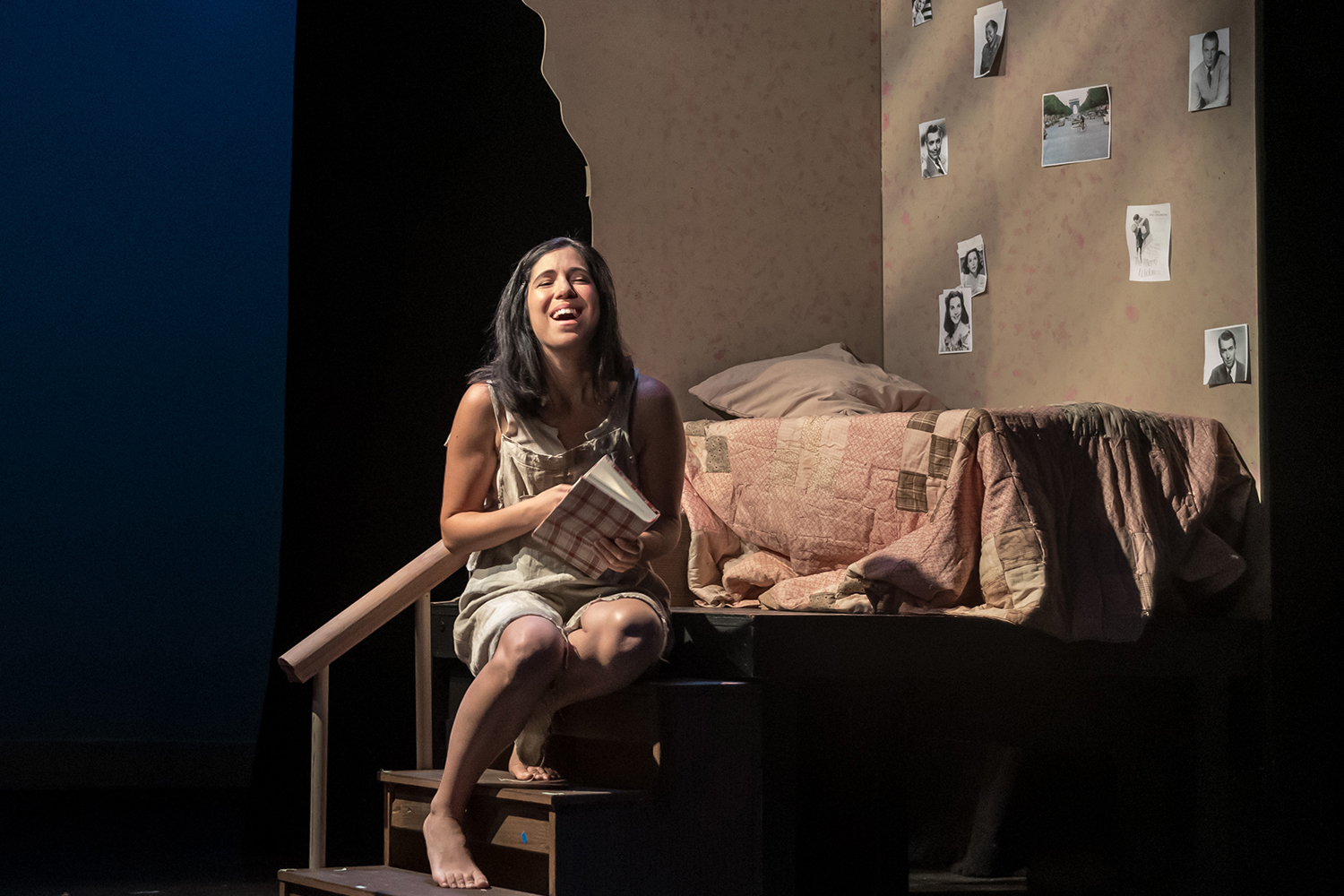 Alexis Fishman in the one-woman play 