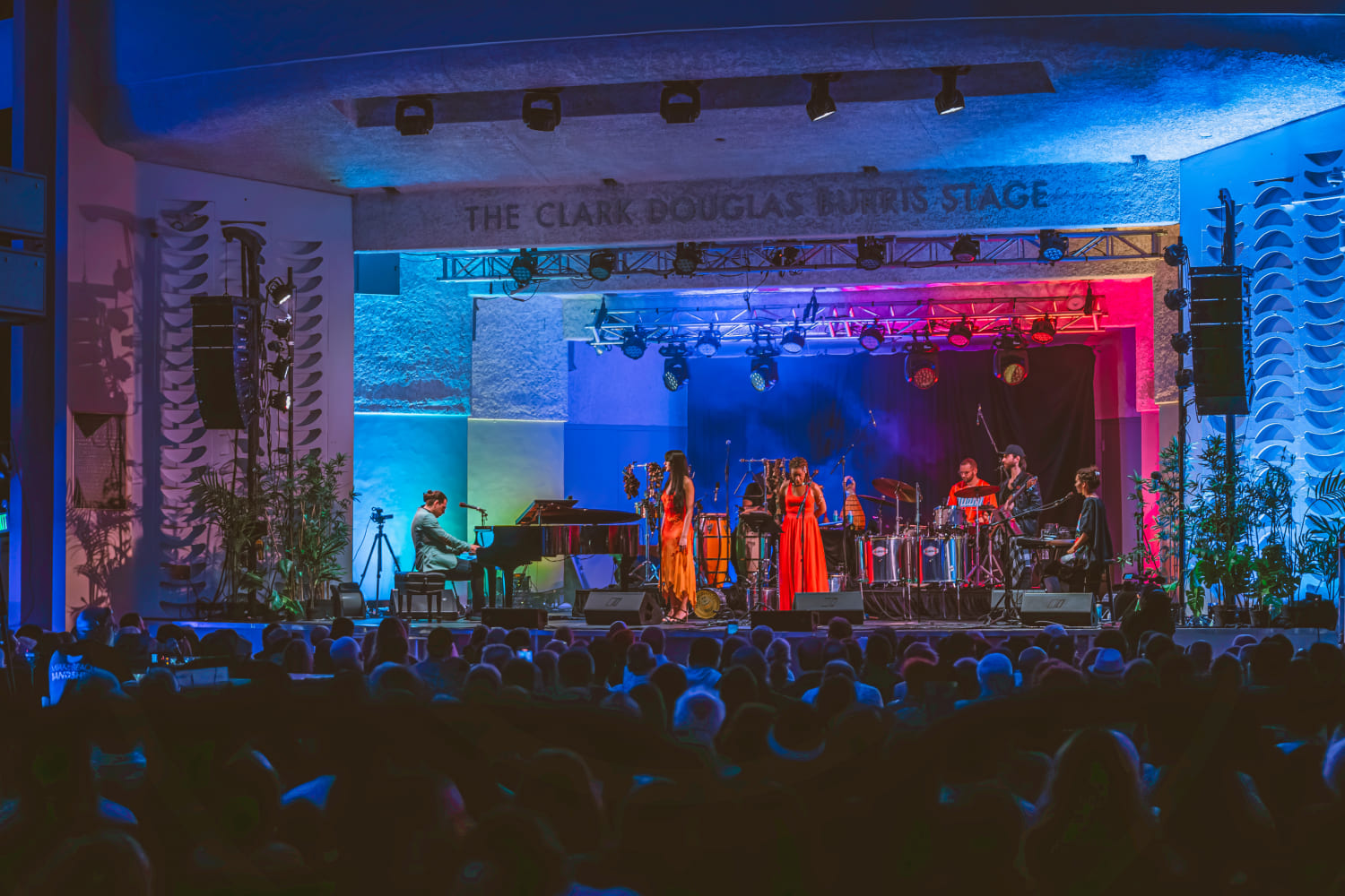 Alfredo Rodriquez and his band performing at the Miami Beach Bandshell at the 2024 South Beach Jazz Festival. (Photo by MasterWing Creative Agency Photography)