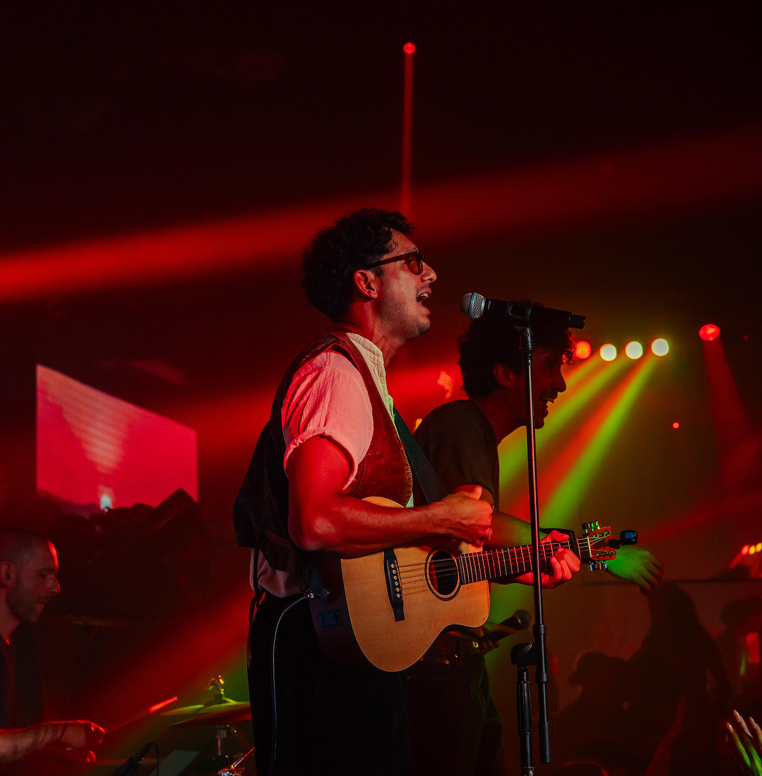 Carlos Neda performing live. (Photo by Luis Granillo, courtesy of the artist)