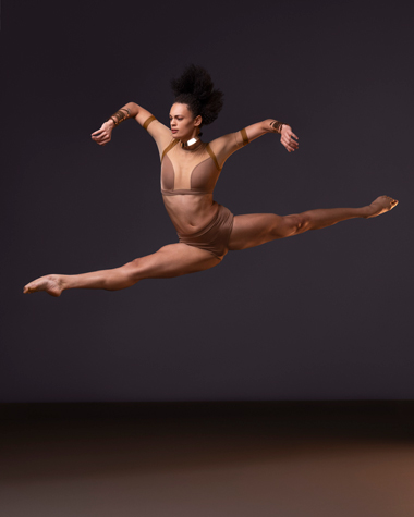 Ailey II's Jordyn White. Photo credit is Nir Ariell.