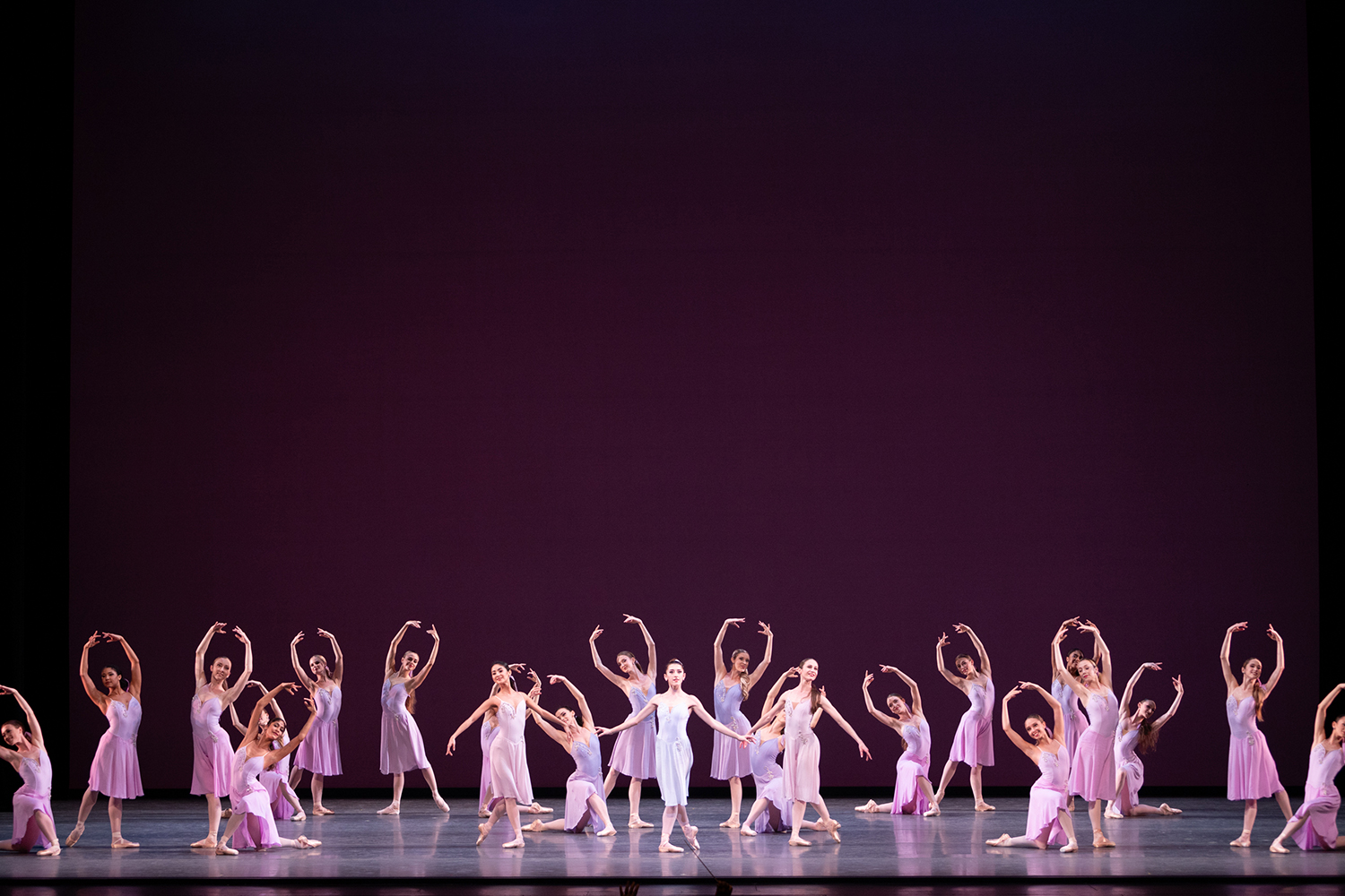 Miami City Ballet dancers in 