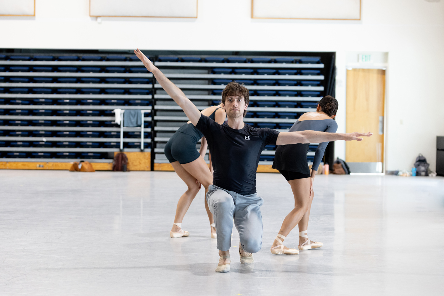 Miami City Ballet's Steven Loch rehearses 