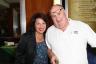 Barbara S. Stein with John Martin's Irish Pub & Restaurant owner Martin Lynch