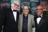 Theater Chat CEO & Founder Richard Cameron with Broadway Producer Larry Toppal and Ron Hutchins