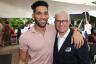 Dance Now! Miami dancer Anthony Velazquez with Ray Breslin.