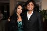 M. Night Shyamalan with his wife Bhavna Vaswani.