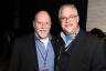 Terrell N. Fritz with  Olympia Theater Executive Director Robert T. Geitner.