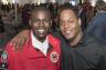 City Year Team Leader Gavin Smith and FIU office of engagement Anthony Teague