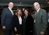 Coral Gables Police Chief Ed Hudak, Alina Hudak, Barbara and Larry Stein.