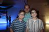 Caleb Jacobs with Orin and Eitan.